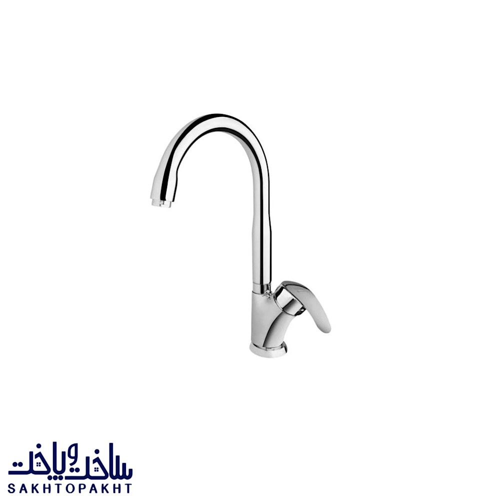 شیر ظرفشویی درخشان مدل سرجیو ( آوا ) کروم